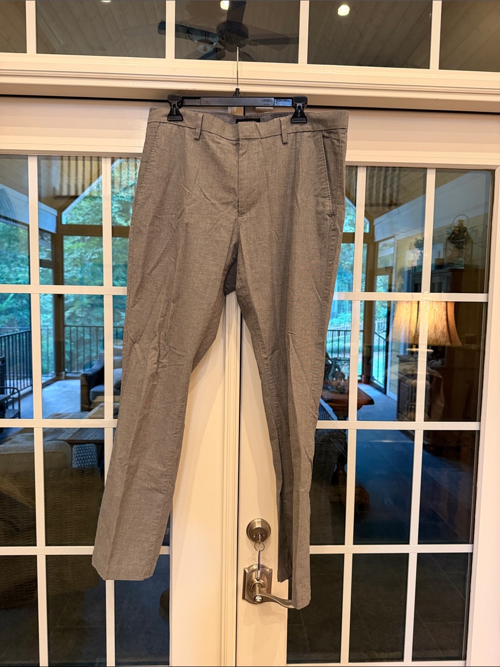 Men's Gray Dress Pants - Classic Tailored Trousers